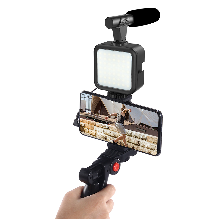 Photography Lighting Kits - Smartphone Vlogging Kit Video Recording Equipment
