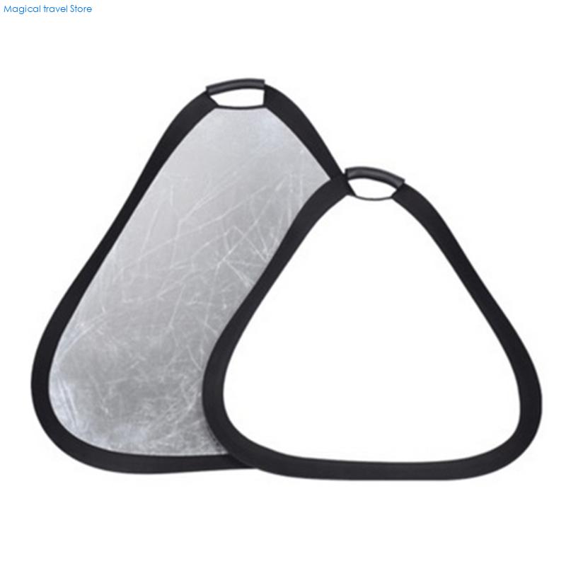 Photography Lighting Reflector - N2UB 30cm/60cm/80cm Triangle Photography Light Reflector