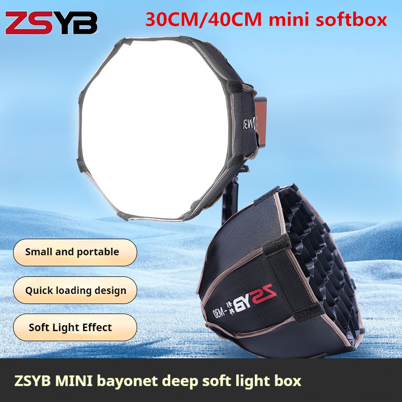 Photography Lighting Umbrella - 30cm Octagon Umbrella Softbox ZHIYUN Honeycomb