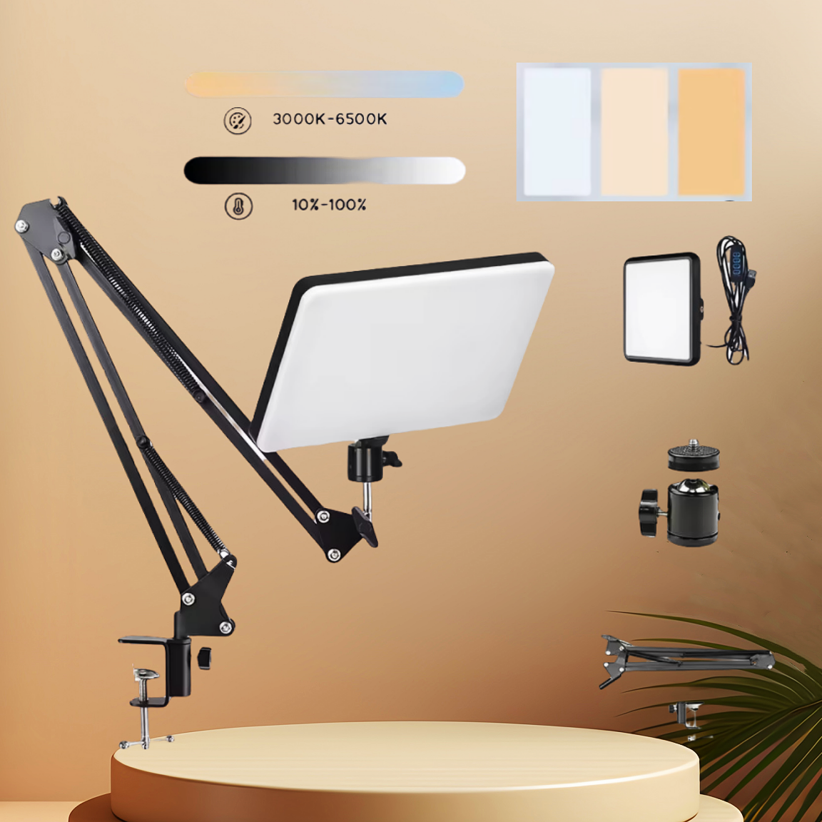 Photography Lighting Set - 2025 LED Photography Selfie Lights Conference