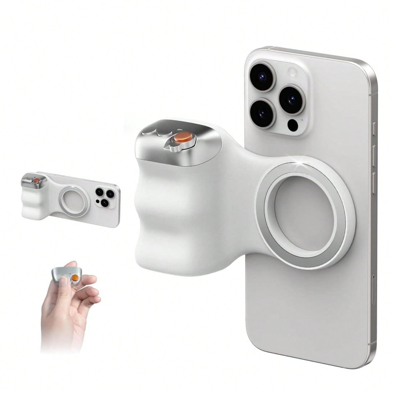 Silver Magnetic Phone Camera G - Photography Lighting Kits review and price