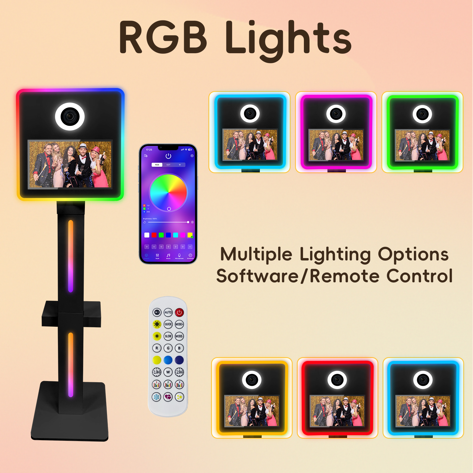 DSLR Photo Booth Machine with  - Photography Lighting Set review and price