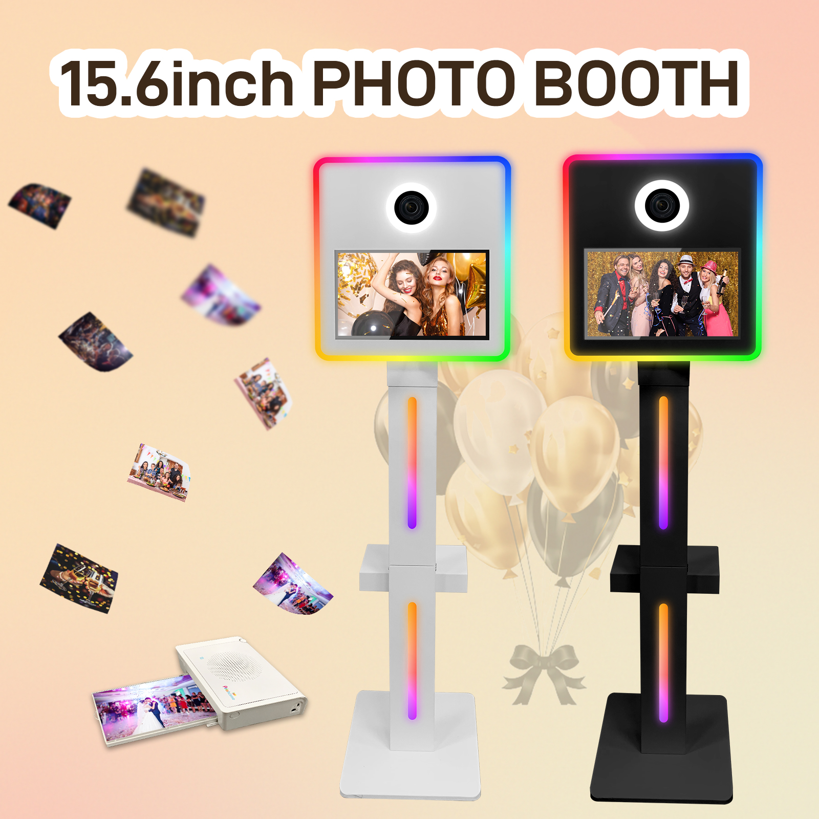 DSLR Photo Booth Machine with  - Photography Lighting Set review and price