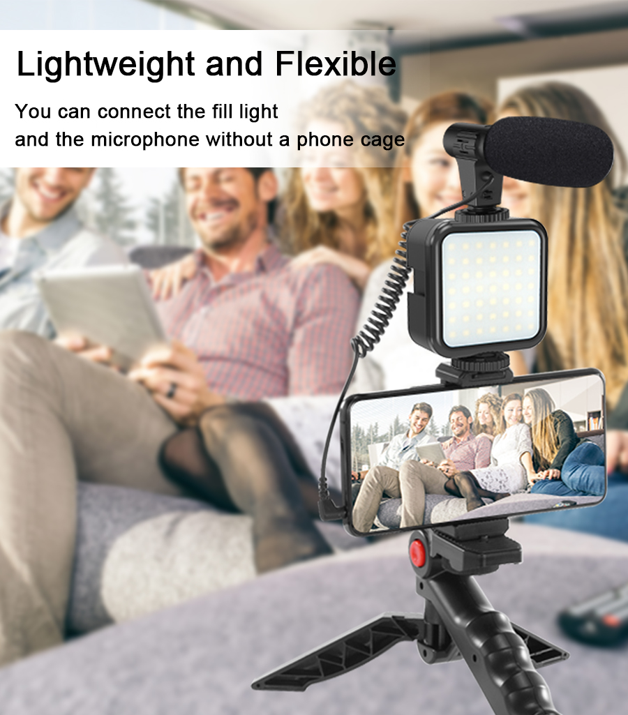 Smartphone Vlogging Kit Video  - Photography Lighting Kits review and price