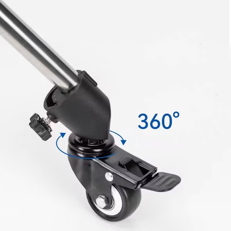 3Pcs C-Stand Swivel Caster Whe - Photography Lighting Set review and price