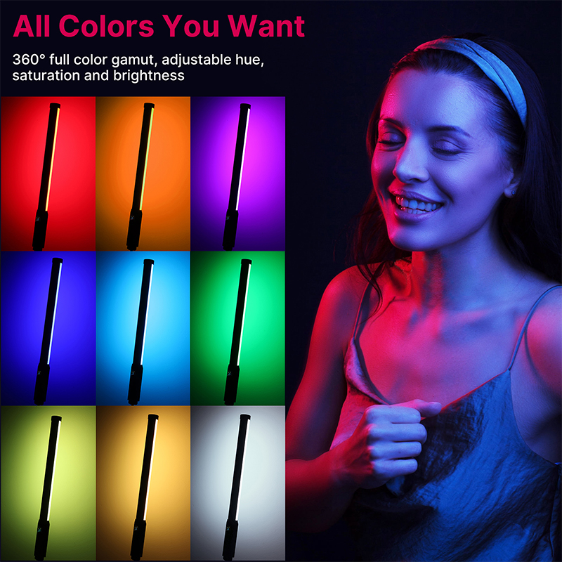 Ulanzi VL119 Handheld RGB Colo - Photography Lighting Set review and price
