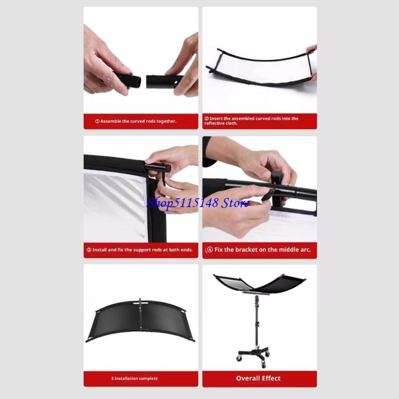 F3MA Compactly Curved Photogra - Photography Lighting Reflector review and price