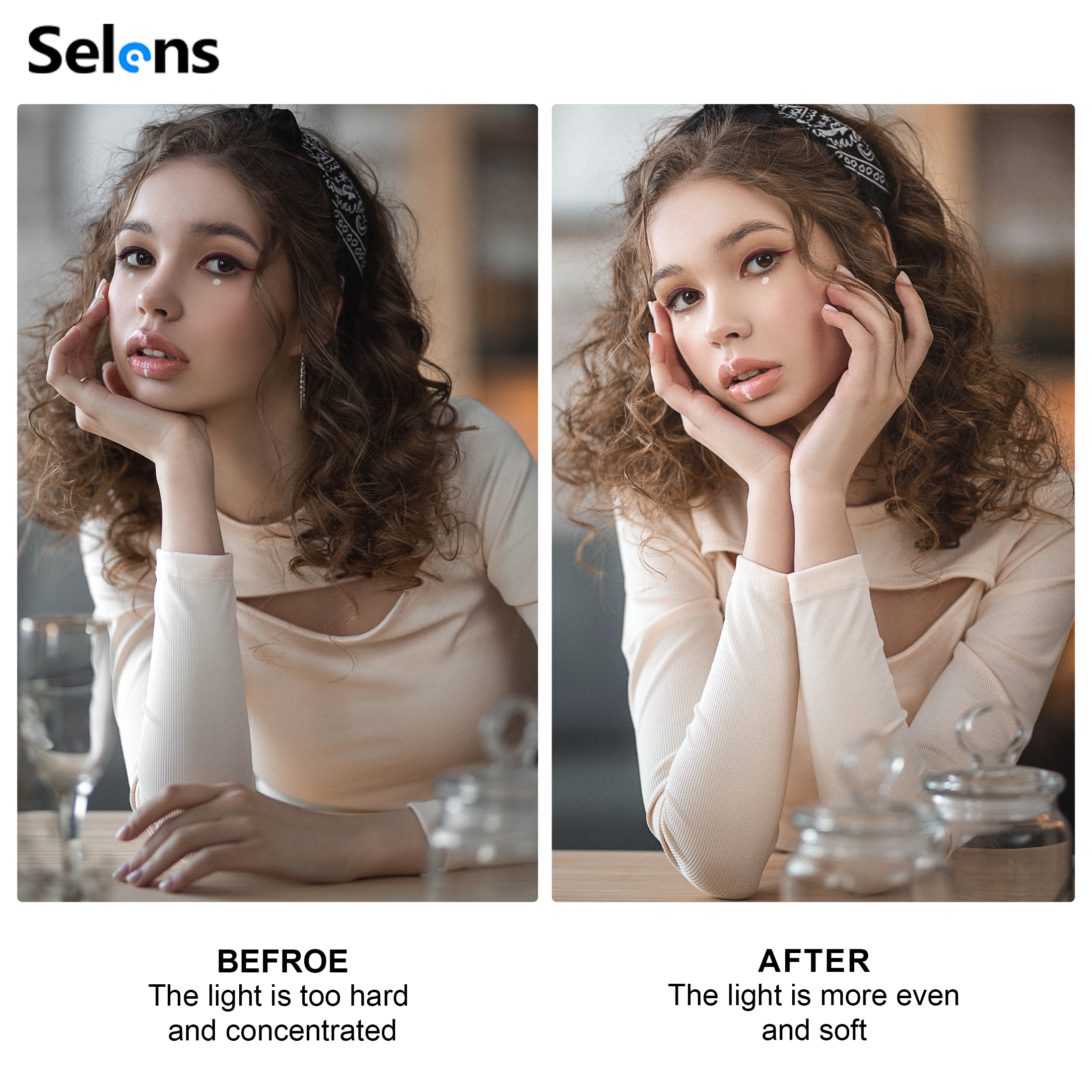 Selens White Diffuser Foldable - Photography Lighting Reflector review and price
