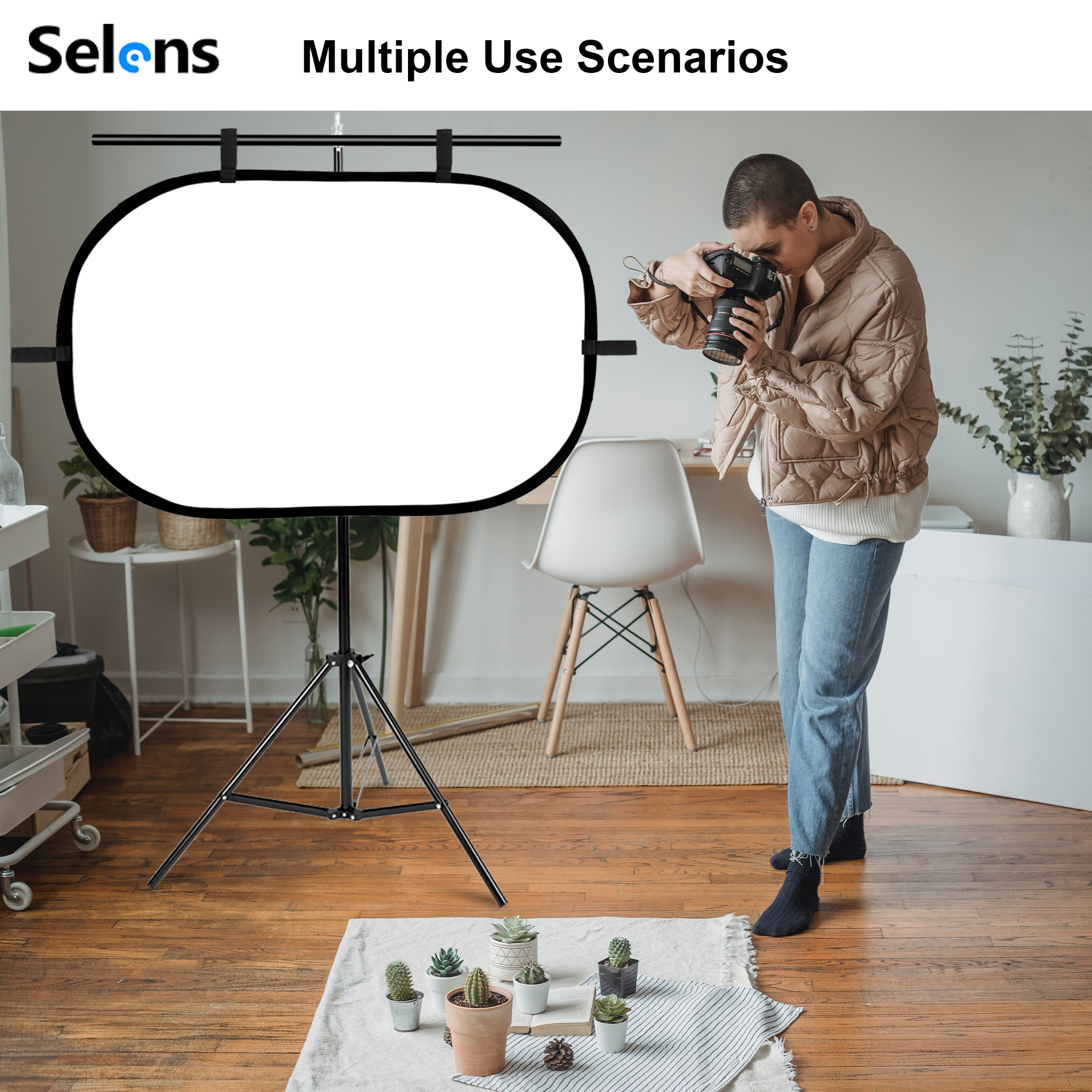 Selens White Diffuser Foldable - Photography Lighting Reflector review and price
