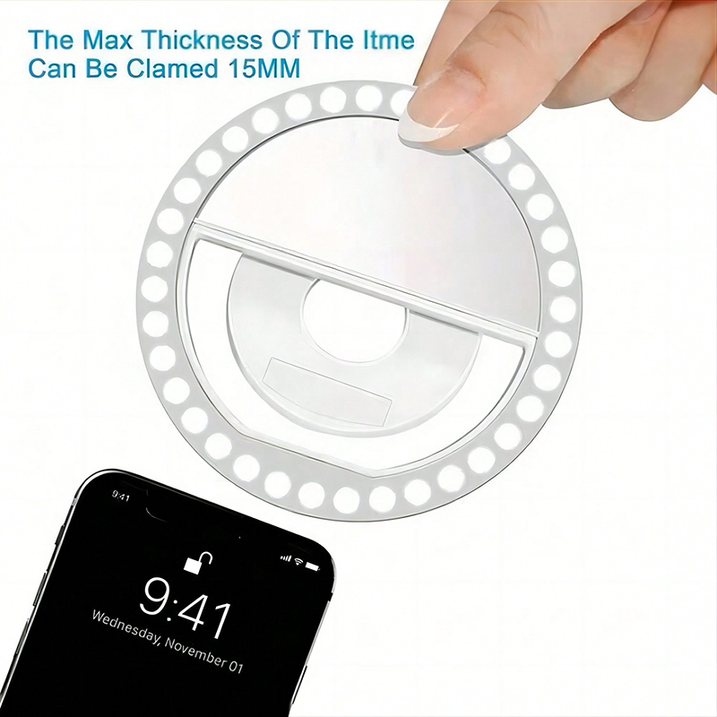 LED Selfie Ring Light Novelty  - Photography Lighting Description review and price