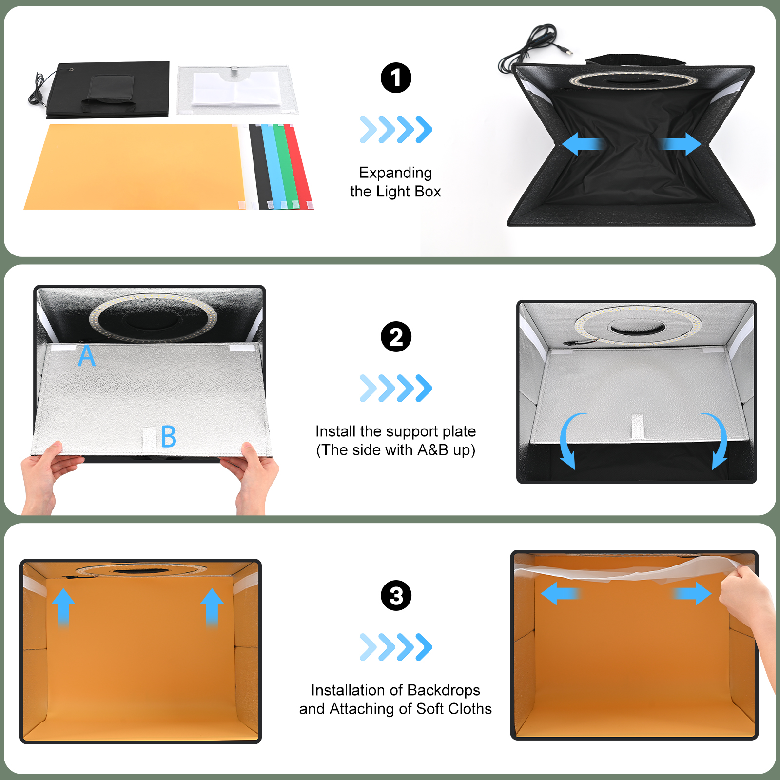 Lightdow Photo Studio Light Bo - Photography Lighting Kits review and price