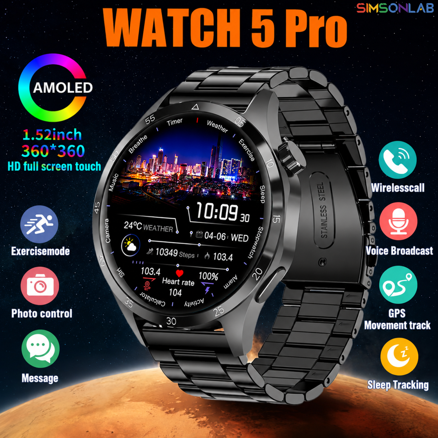 2026 Watch 5 Pro GPS Track Com - Photography Lighting Set review and price