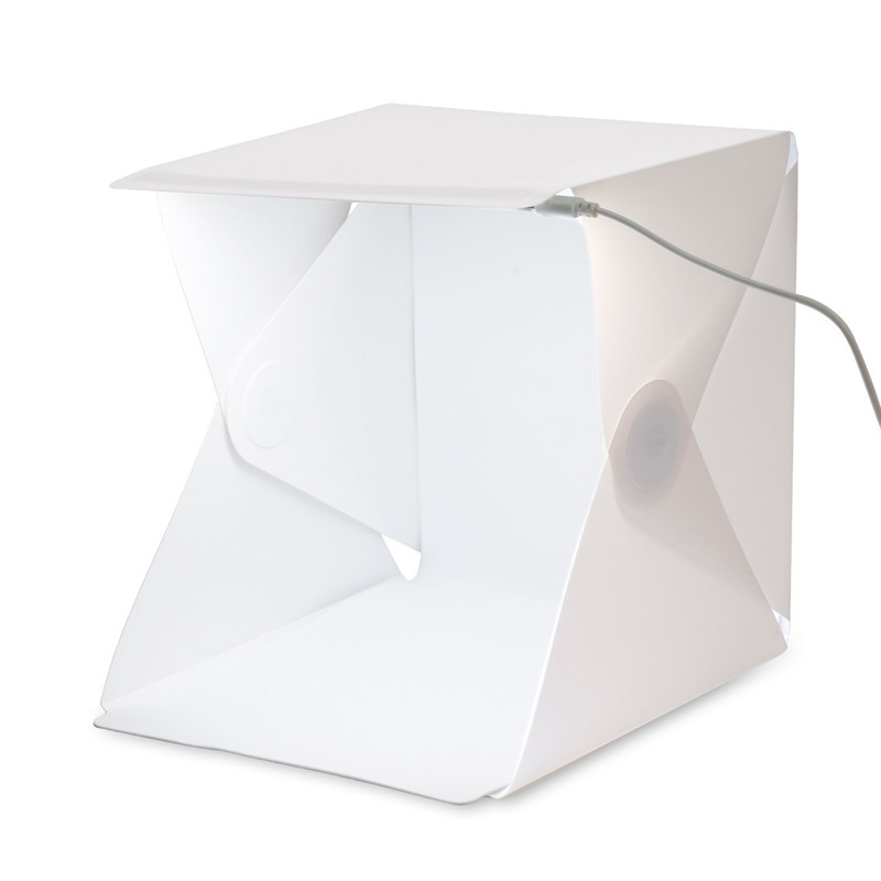 Portable Mini Photo Studio Box - Photography Lighting Kit With Backdrop review and price