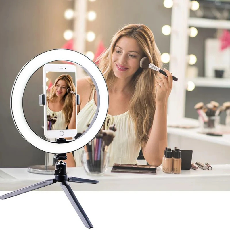 Dimmable26cm LED Ring Light Ki - Photography Lighting Kits review and price