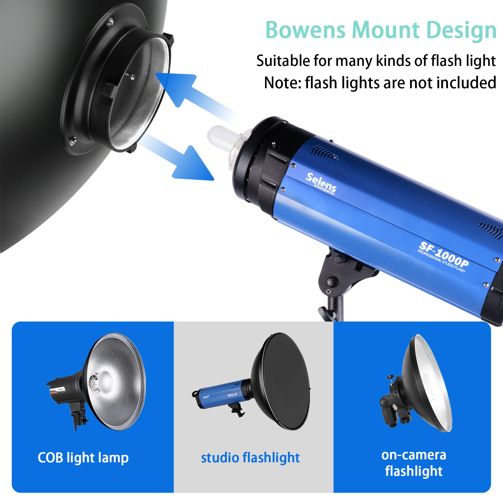 Selens 70cm Silver/White Inter - Photography Lighting Kits review and price