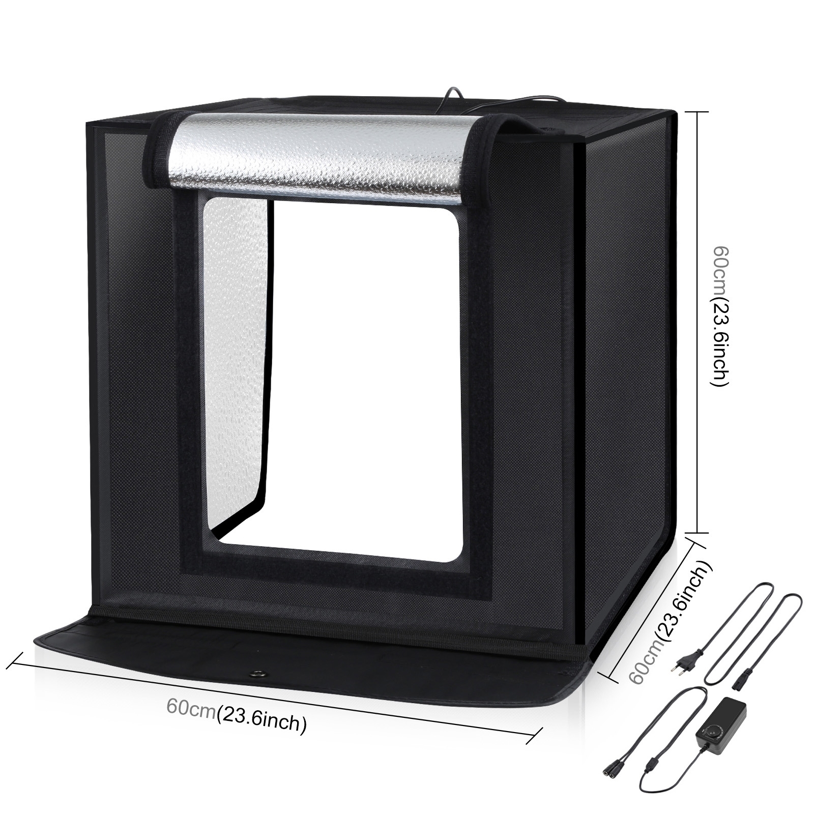 PULUZ 60cm Photo Studio Box Po - Photography Lighting Kit With Backdrop review and price