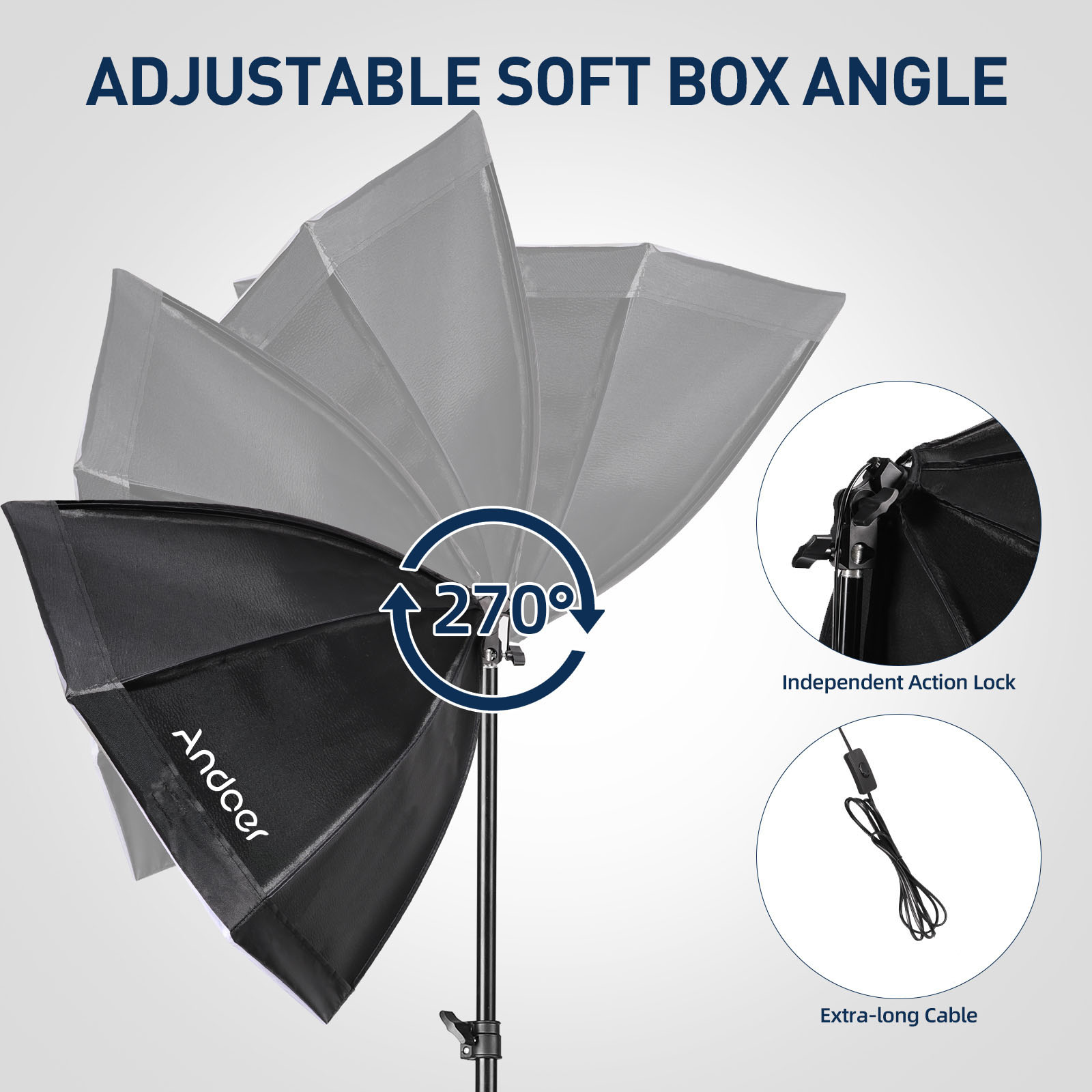 Andoer Studio Photography Ligh - Photography Lighting Set review and price