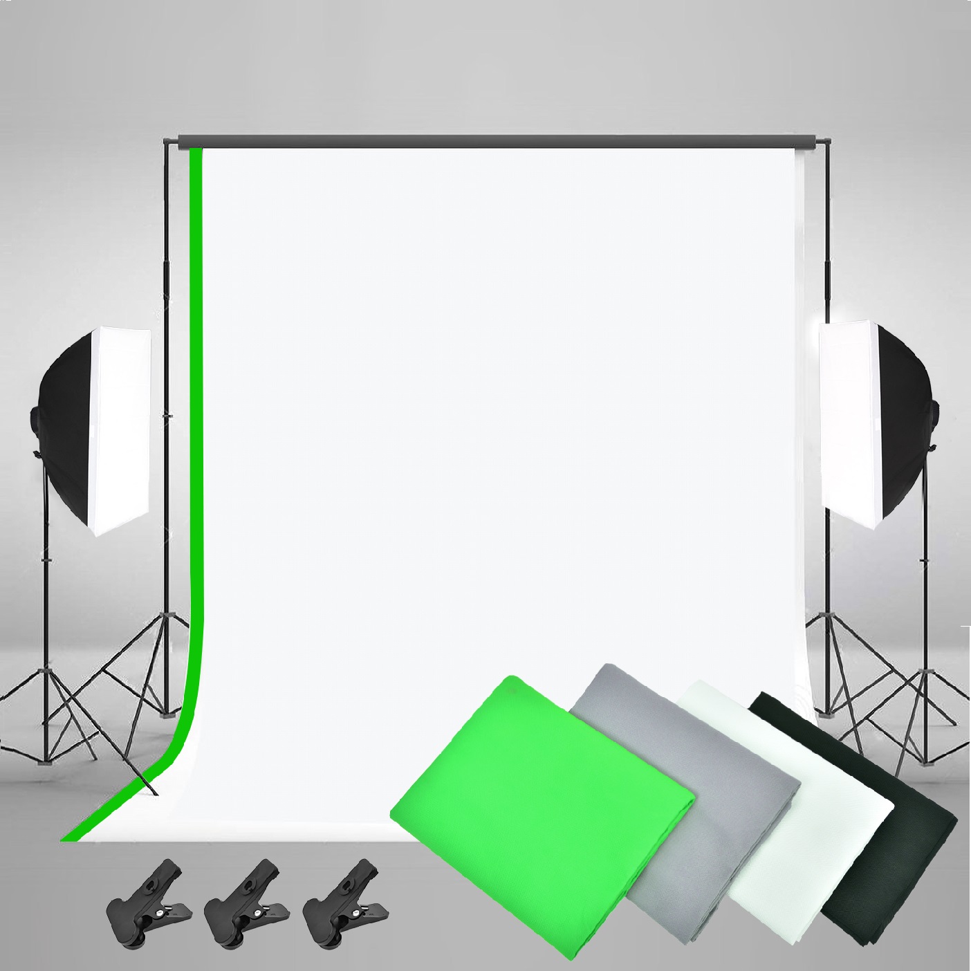 Gold Seller Full Set Photograp - Photography Lighting Kit With Backdrop review and price