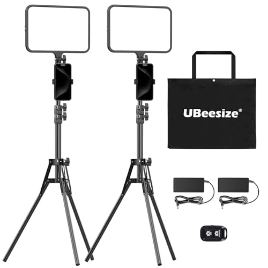 2 Pack LED Video Light Kit, Ph - Photography Lighting Kits review and price