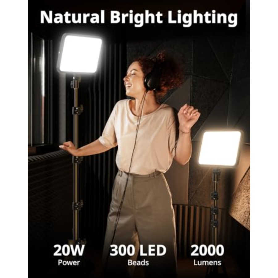 2 Pack LED Video Light Kit, Ph - Photography Lighting Kits review and price