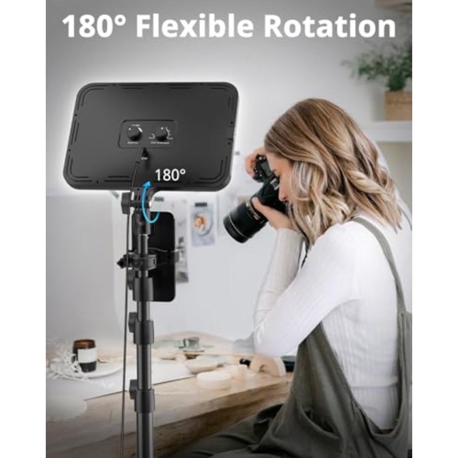 2 Pack LED Video Light Kit, Ph - Photography Lighting Kits review and price