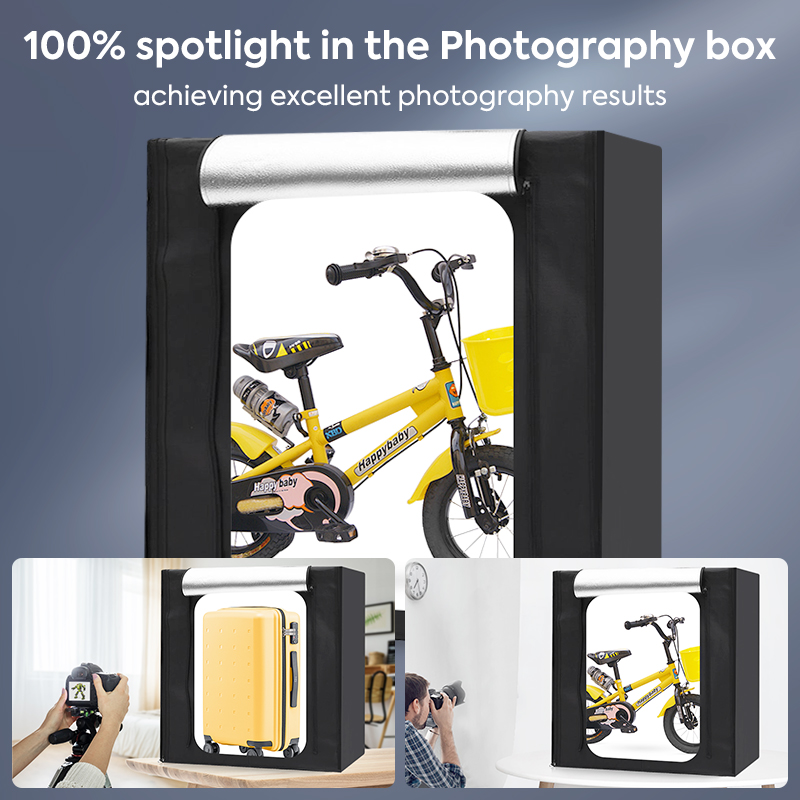 Photo Studio Photo Box Kit,120 - Photography Lighting Kits review and price