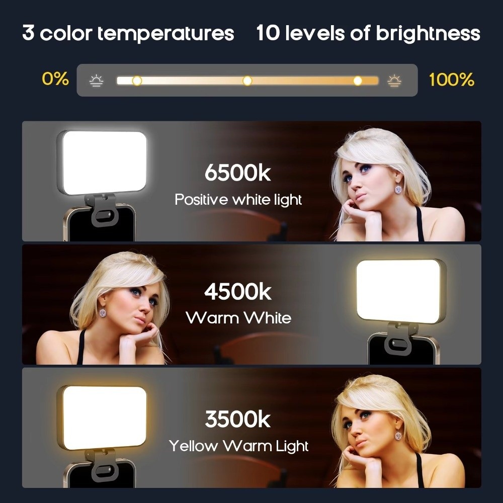 800/1000mAh LED Selfie Light U - Photography Lighting Description review and price