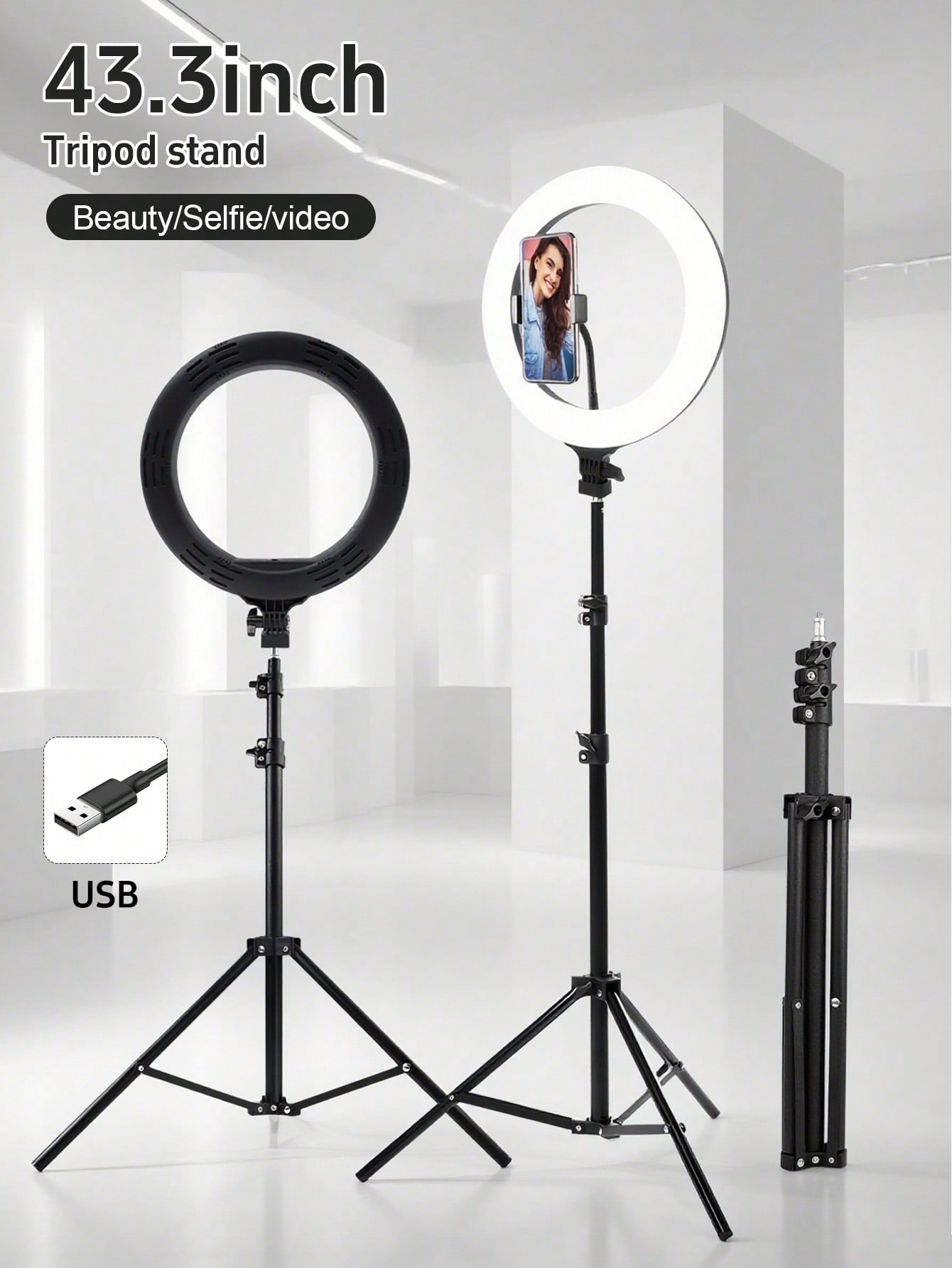 10 Inch LED Ring Light Kit wit - Photography Lighting Kits review and price