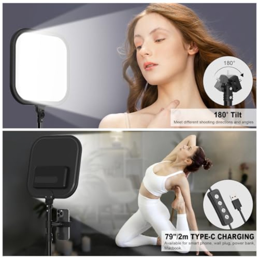2Pack LED Video Light Kit, 15W - Photography Lighting Kits review and price