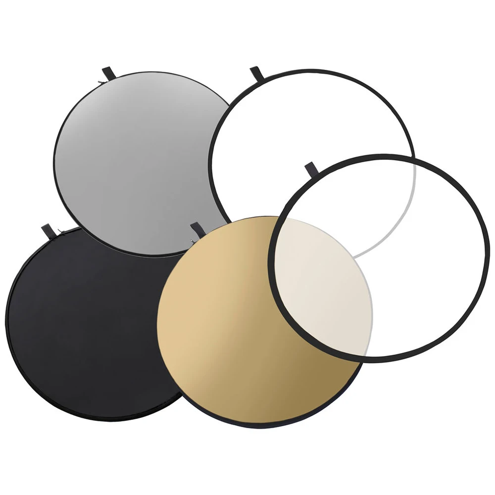 60/80/110cm 5-in-1 Collapsible - Photography Lighting Reflector review and price