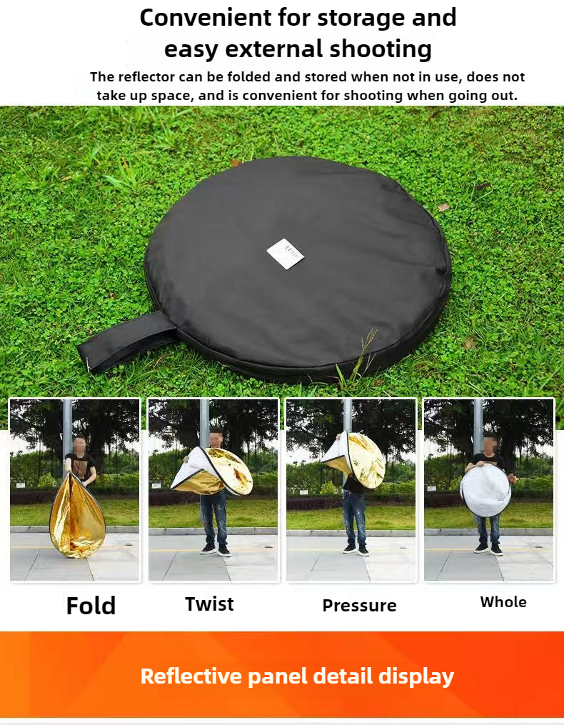 60*90cm Portable Collapsible P - Photography Lighting Reflector review and price