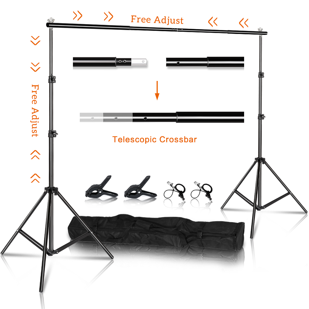 Photo Studio Background Photog - Photography Lighting Kit With Backdrop review and price